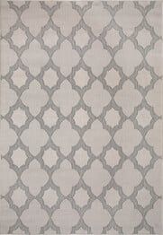 Dynamic Rugs VILLA 1640-109 Light Grey and Silver